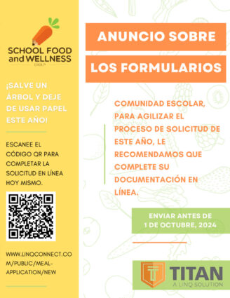 Lunch Program Flyer - Español